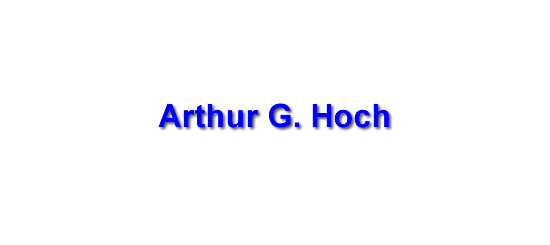 Arthur Hoch