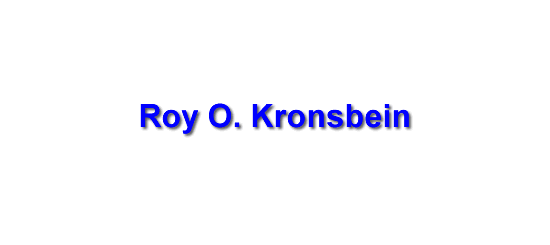 Roy Kronsbein
